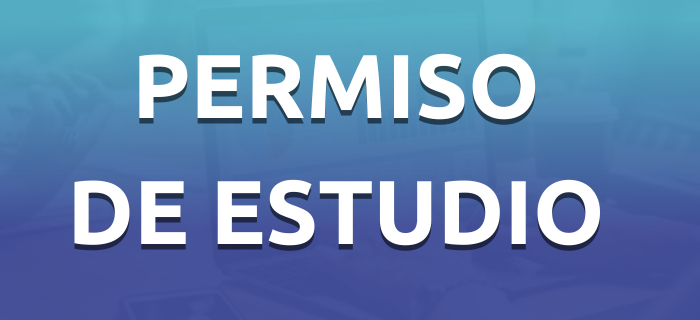 Permiso estudio