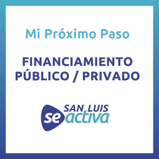 FINANCIAMIENTO PÚBLICO / PRIVADO