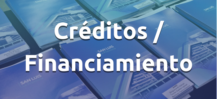 Creditos / Financiamiento