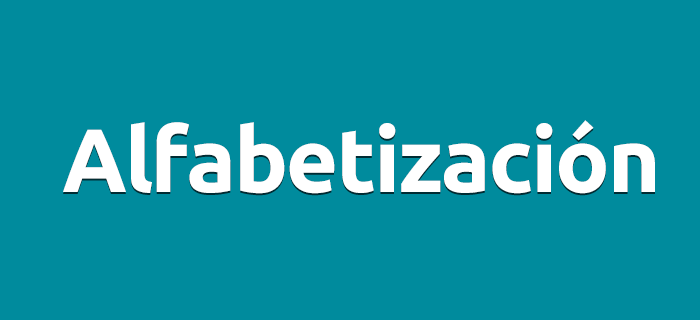 Alfabetizacion