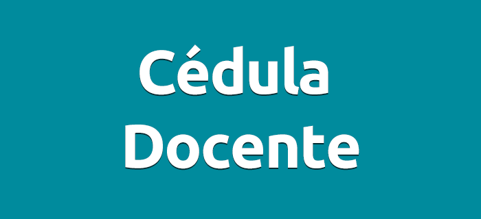 Cedula docente