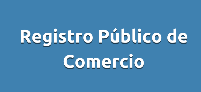 Registro Público de Comercio