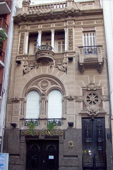Casa de San Luis en Buenos Airea
