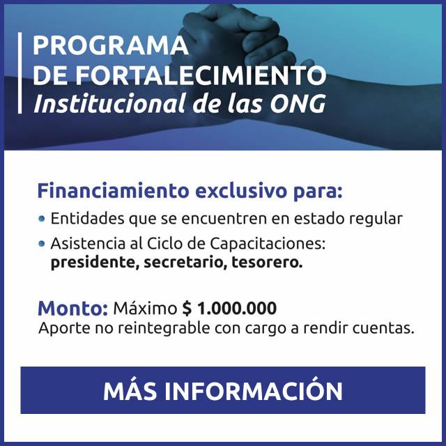 Fortalecimiento Institucional de las ONG's