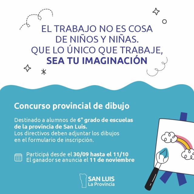 Concurso Provincial de Dibujo