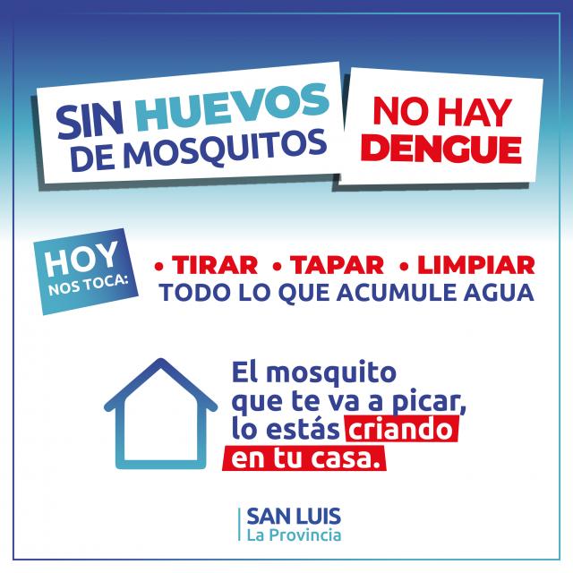 Sin Huevos de Mosquitos NO HAY DENGUE