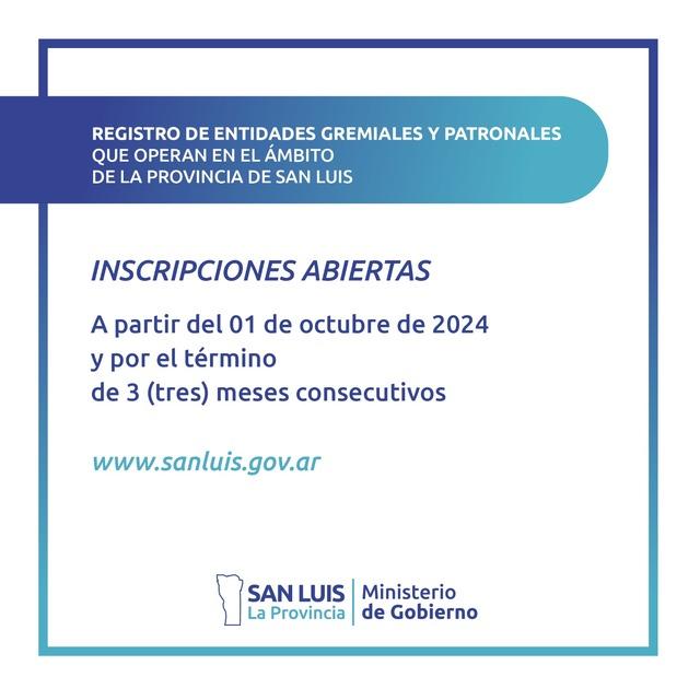 Registro de Entidades Gremiales y Patronales